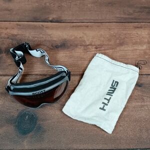 Scott Snow Goggles Unisex One Size Grey Amber Lens Excellent Ski Snowboard